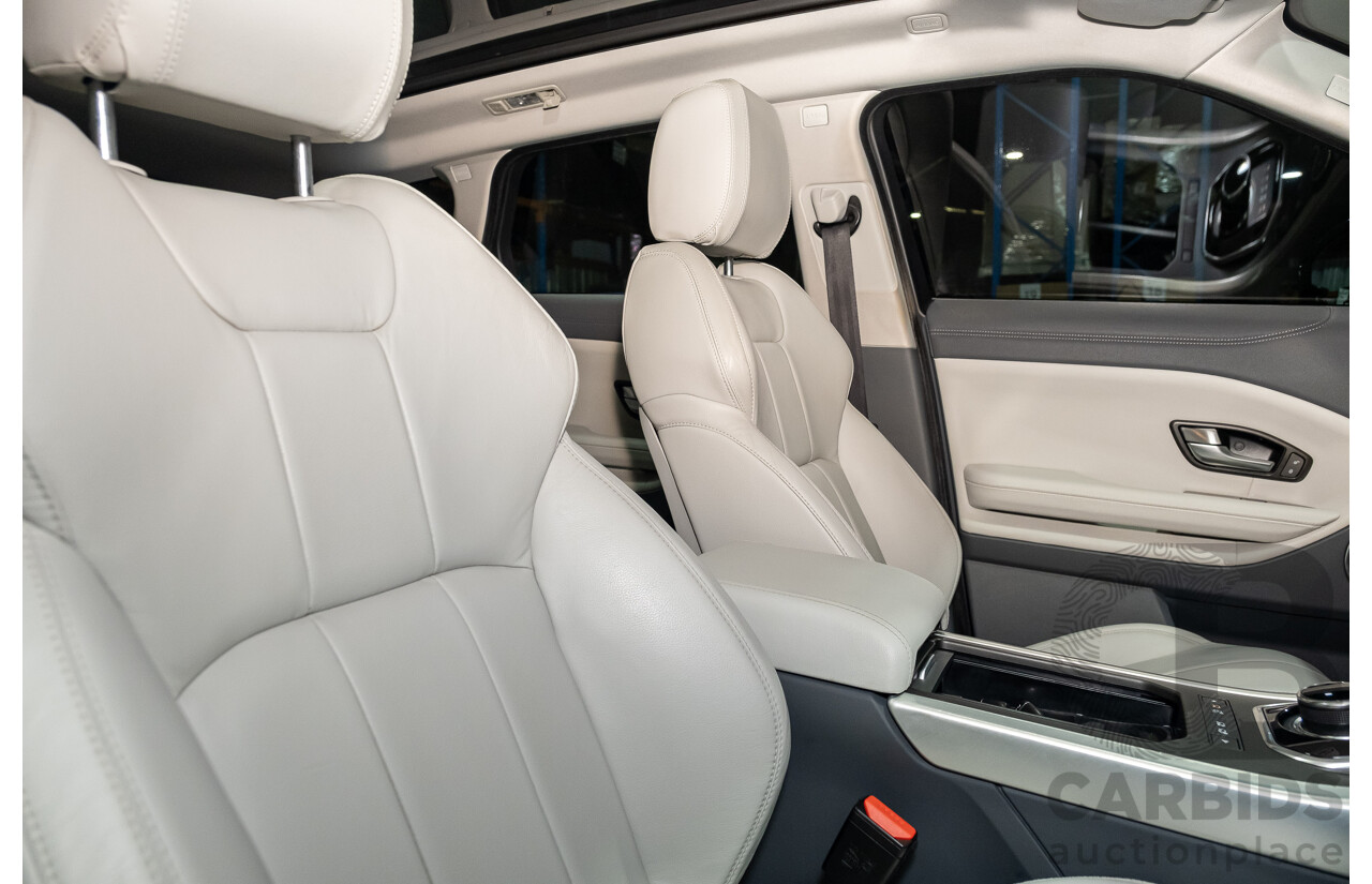 2/2017 Range Rover Evoque TD4 180 SE LV MY16 5d Wagon Blue 2.0L Turbo Diesel