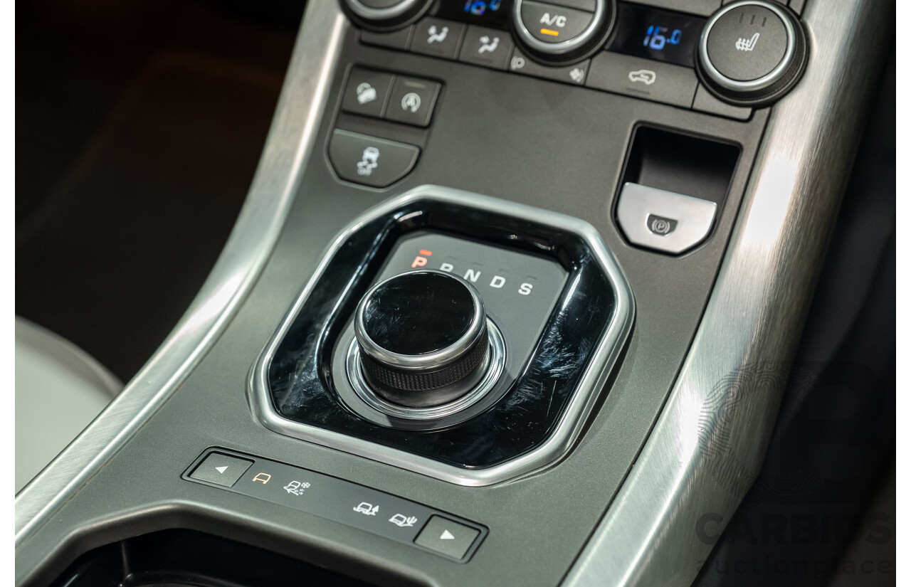 2/2017 Range Rover Evoque TD4 180 SE LV MY16 5d Wagon Blue 2.0L Turbo Diesel