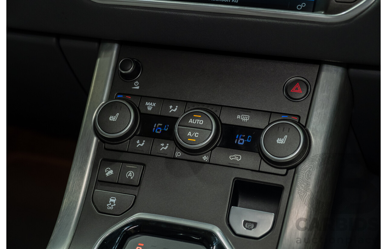 2/2017 Range Rover Evoque TD4 180 SE LV MY16 5d Wagon Blue 2.0L Turbo Diesel