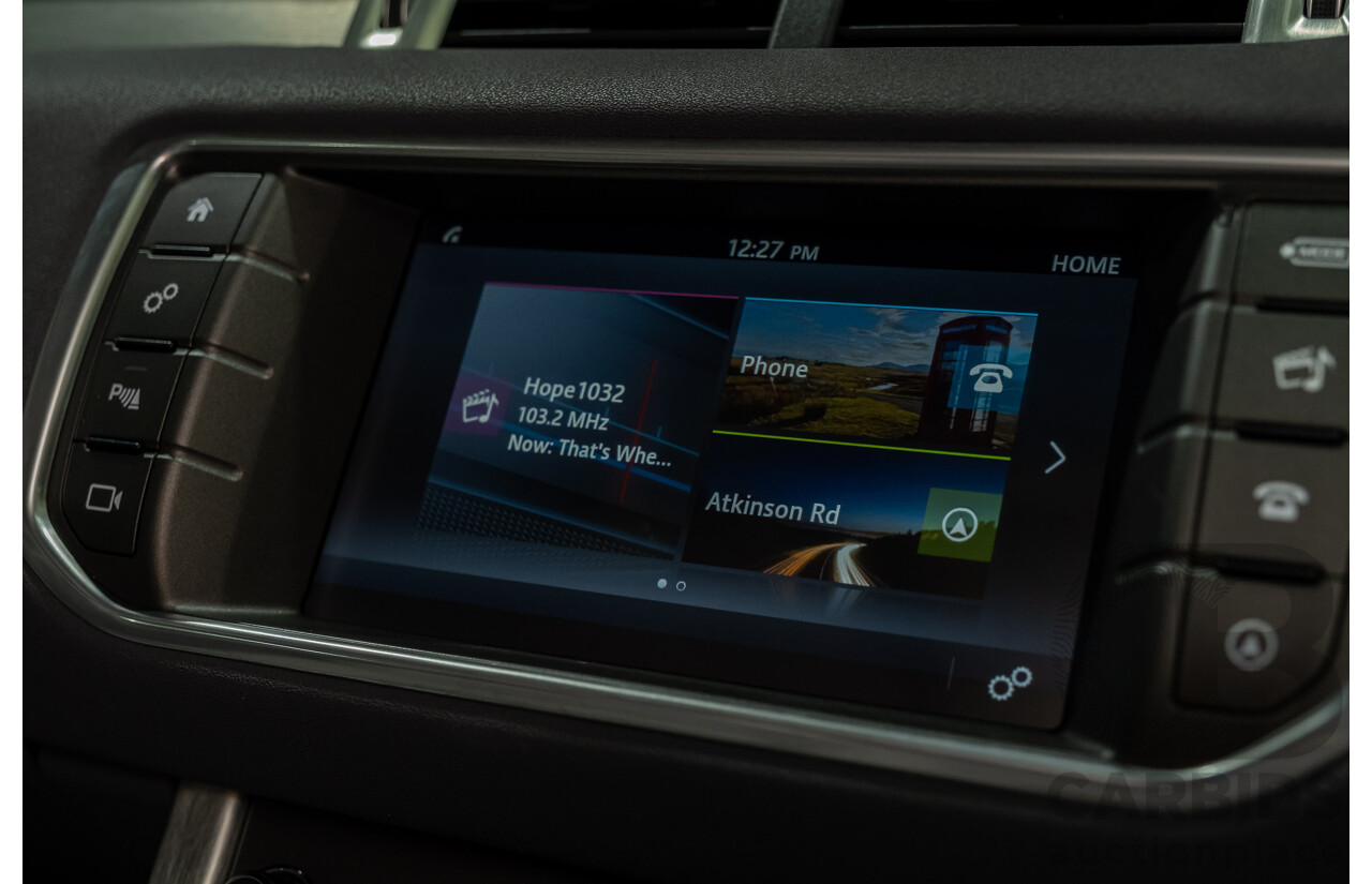 2/2017 Range Rover Evoque TD4 180 SE LV MY16 5d Wagon Blue 2.0L Turbo Diesel