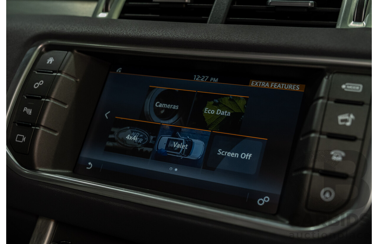 2/2017 Range Rover Evoque TD4 180 SE LV MY16 5d Wagon Blue 2.0L Turbo Diesel