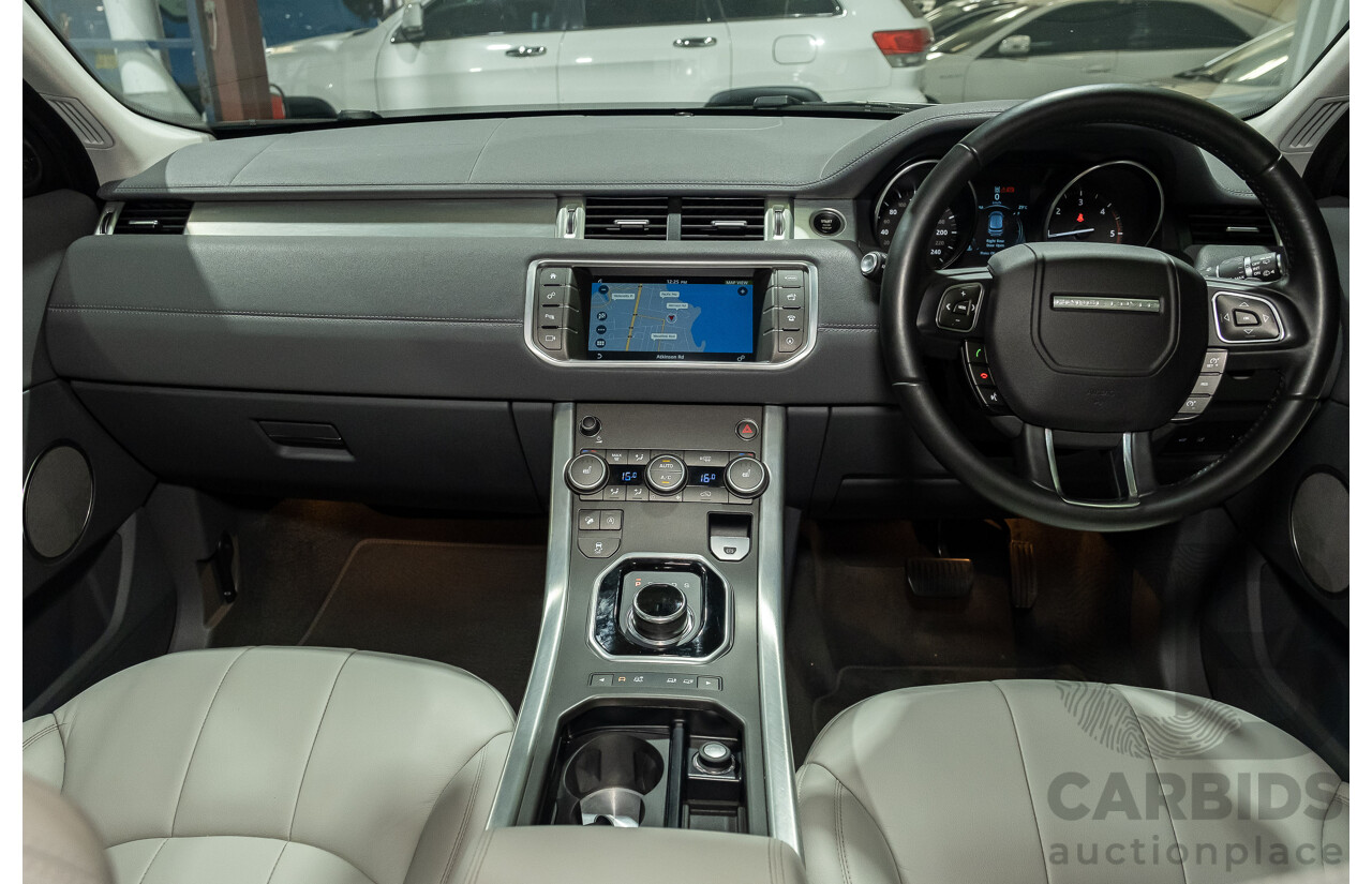 2/2017 Range Rover Evoque TD4 180 SE LV MY16 5d Wagon Blue 2.0L Turbo Diesel