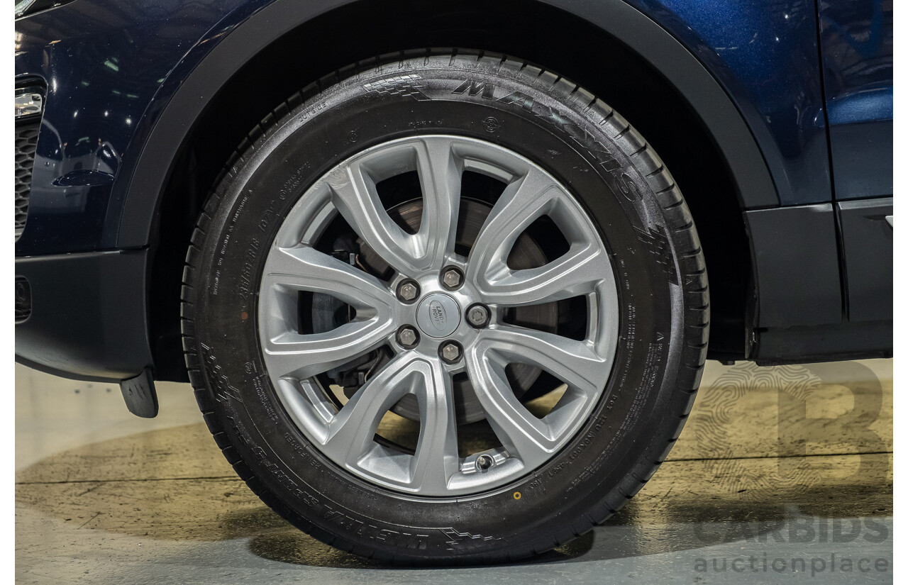 2/2017 Range Rover Evoque TD4 180 SE LV MY16 5d Wagon Blue 2.0L Turbo Diesel