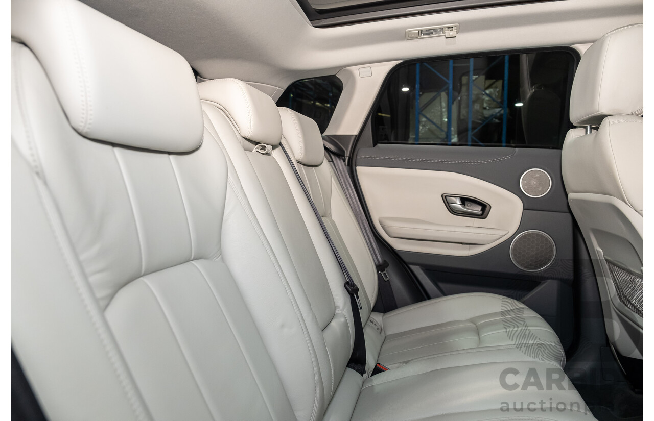 2/2017 Range Rover Evoque TD4 180 SE LV MY16 5d Wagon Blue 2.0L Turbo Diesel