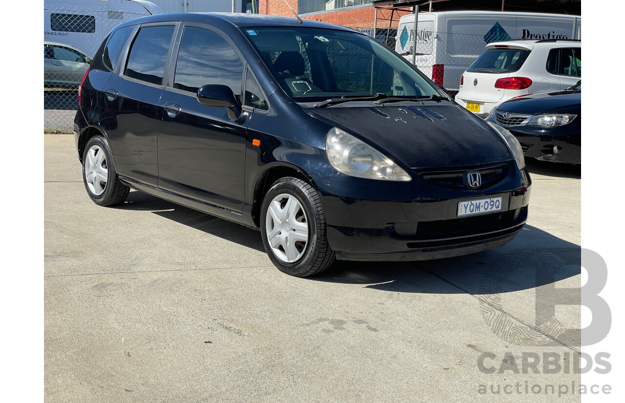 2/2004 Honda Jazz VTi  5d Hatchback Black 1.5L