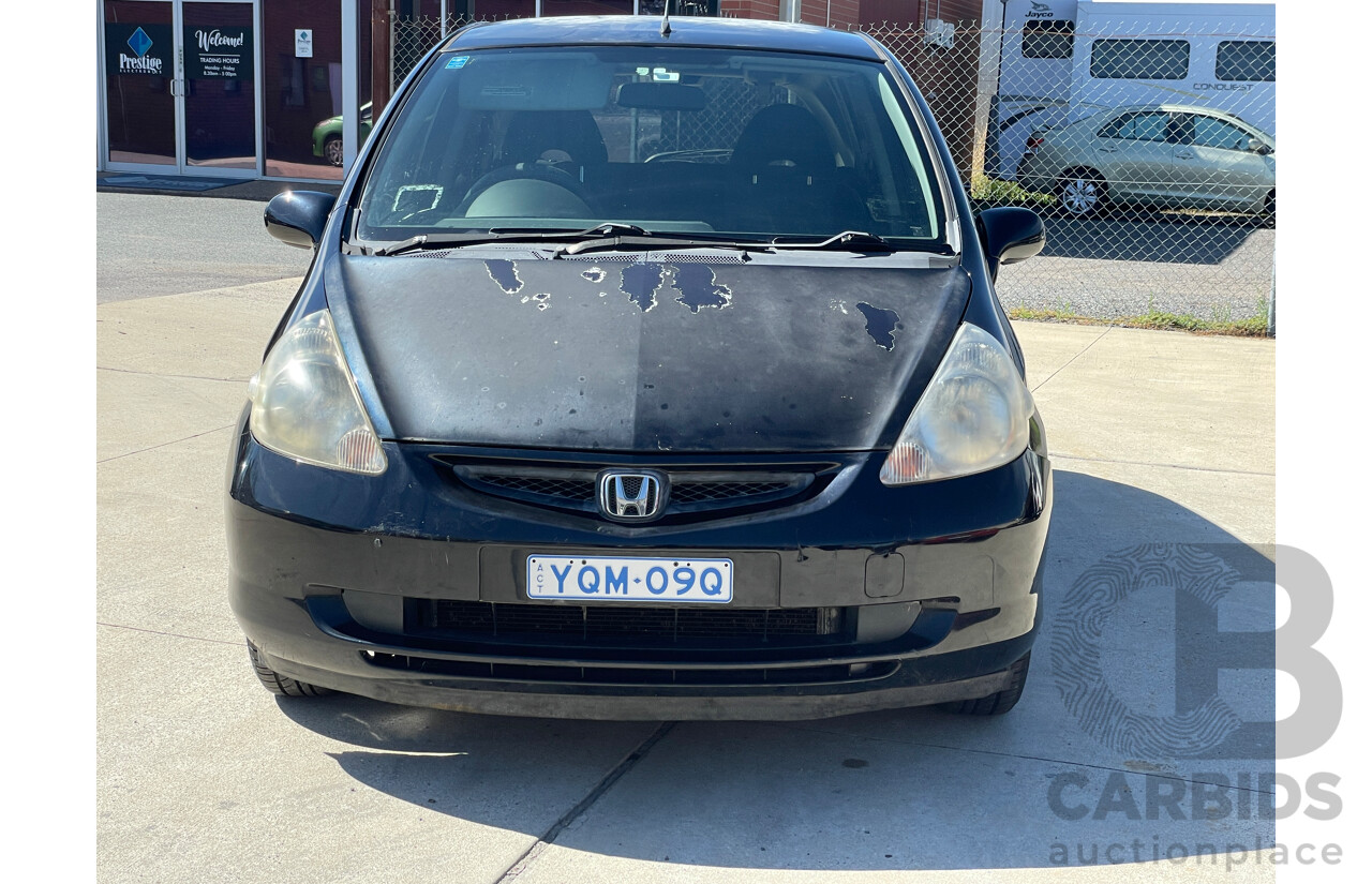 2/2004 Honda Jazz VTi  5d Hatchback Black 1.5L