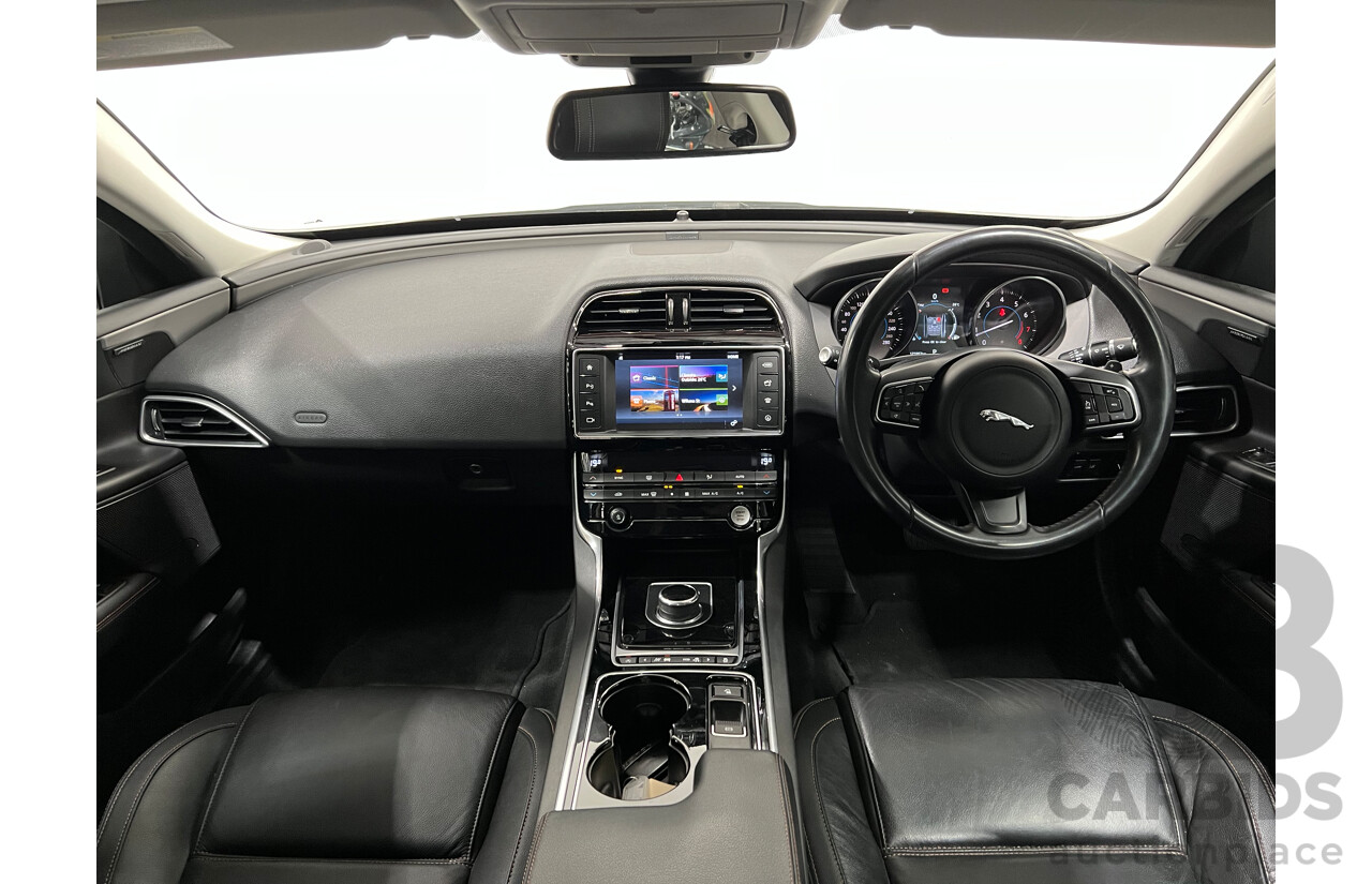 3/2017 Jaguar XE 20t Prestige  4d Sedan White 2.0L Turbo