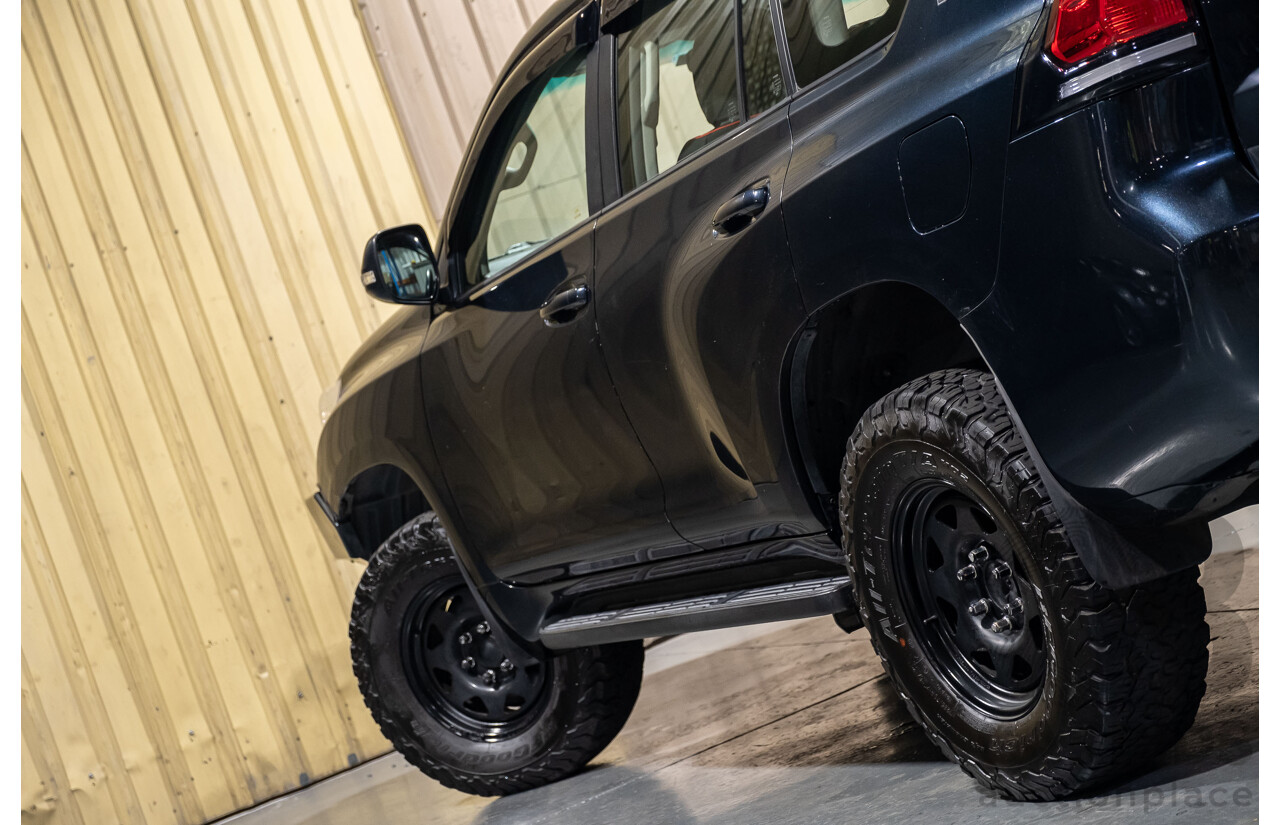 1/2009 Toyota Landcruiser Prado GXL (4x4) KDJ150R 4d Wagon Metallic Blue 3.0L Turbo Diesel - 7 Seater