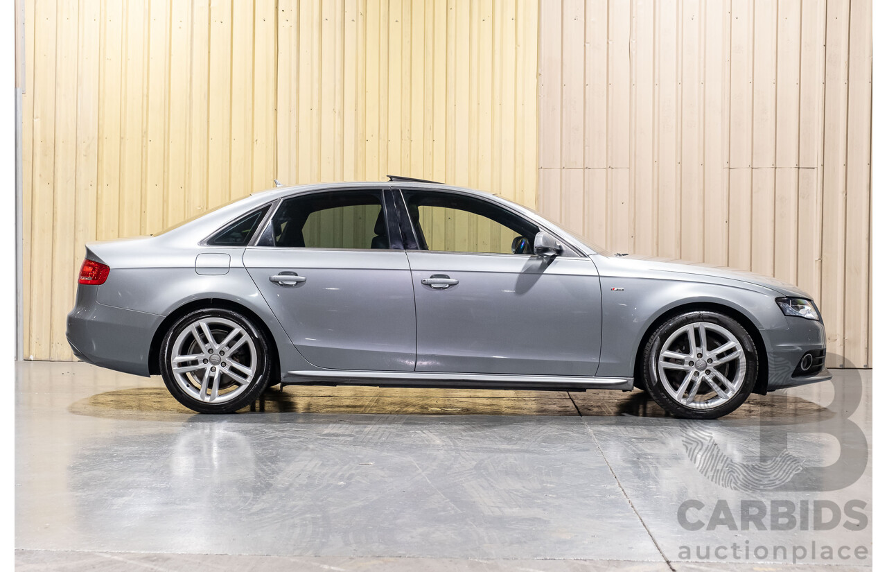 5/2012 Audi A4 S-Line Pack 2.0 TFSI B8 (8K) MY12 4d Sedan Silver 2.0L Turbo