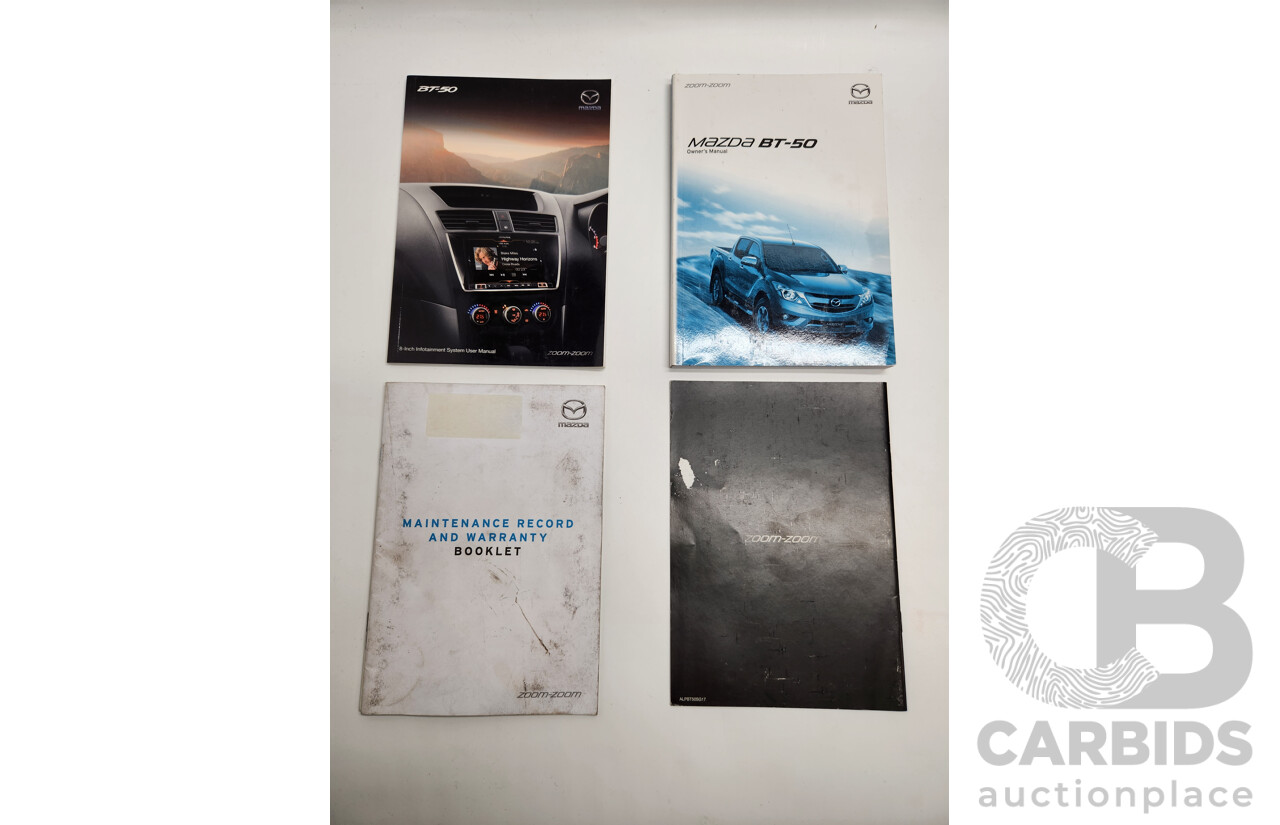 1/2017 Mazda BT-50 XTR (4x2) MY17 Dual Cab High Ride Utility Black 3.2L Turbo Diesel