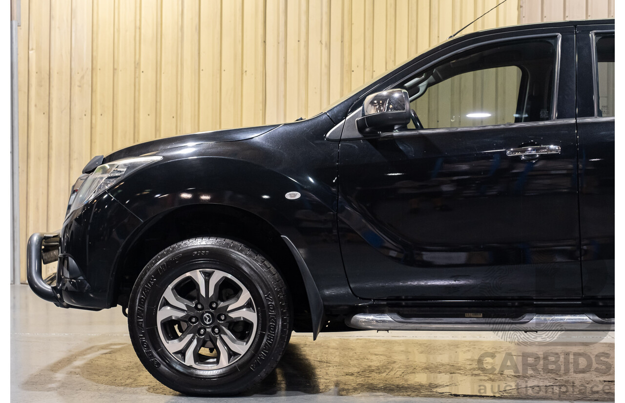 1/2017 Mazda BT-50 XTR (4x2) MY17 Dual Cab High Ride Utility Black 3.2L Turbo Diesel
