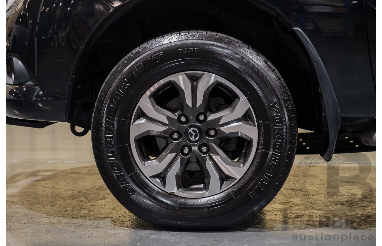 1/2017 Mazda BT-50 XTR (4x2) MY17 Dual Cab High Ride Utility Black 3.2L Turbo Diesel