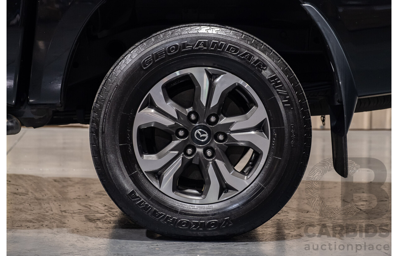 1/2017 Mazda BT-50 XTR (4x2) MY17 Dual Cab High Ride Utility Black 3.2L Turbo Diesel