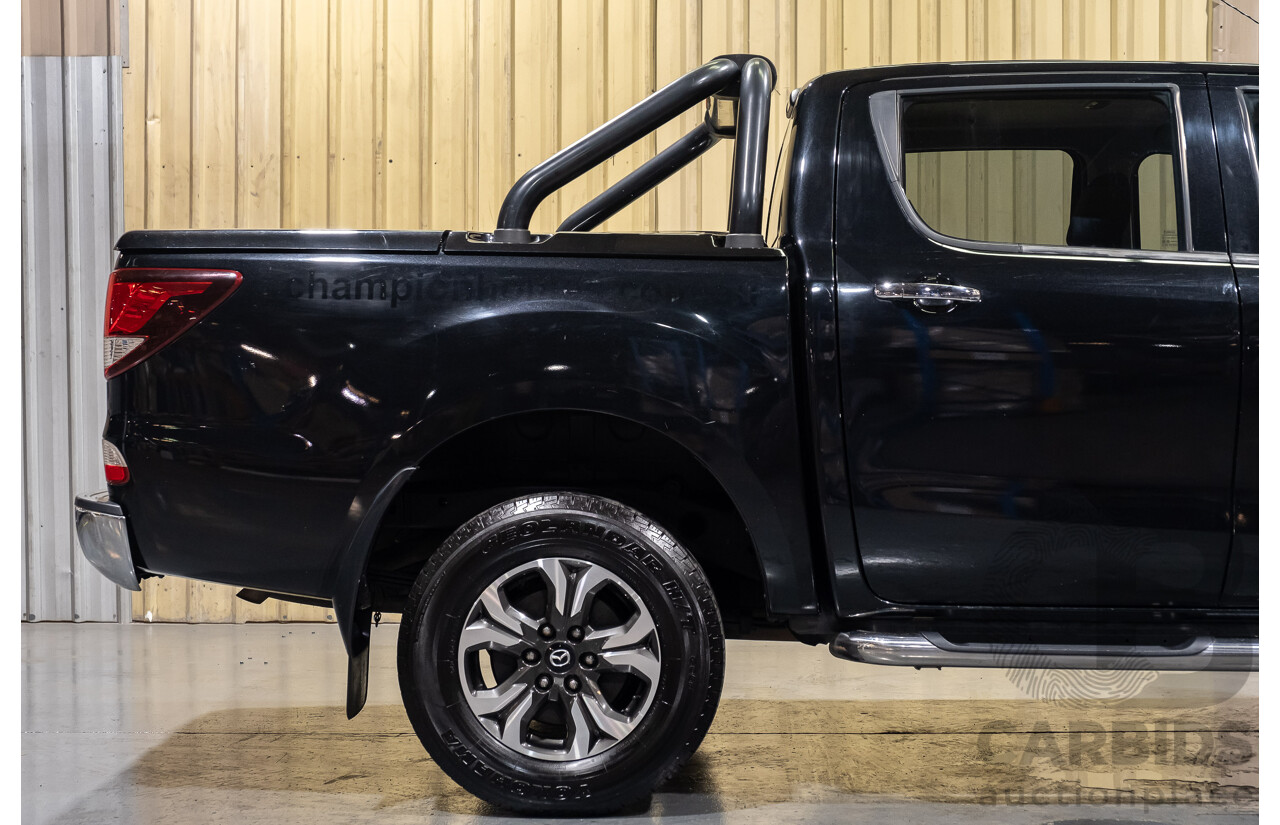 1/2017 Mazda BT-50 XTR (4x2) MY17 Dual Cab High Ride Utility Black 3.2L Turbo Diesel