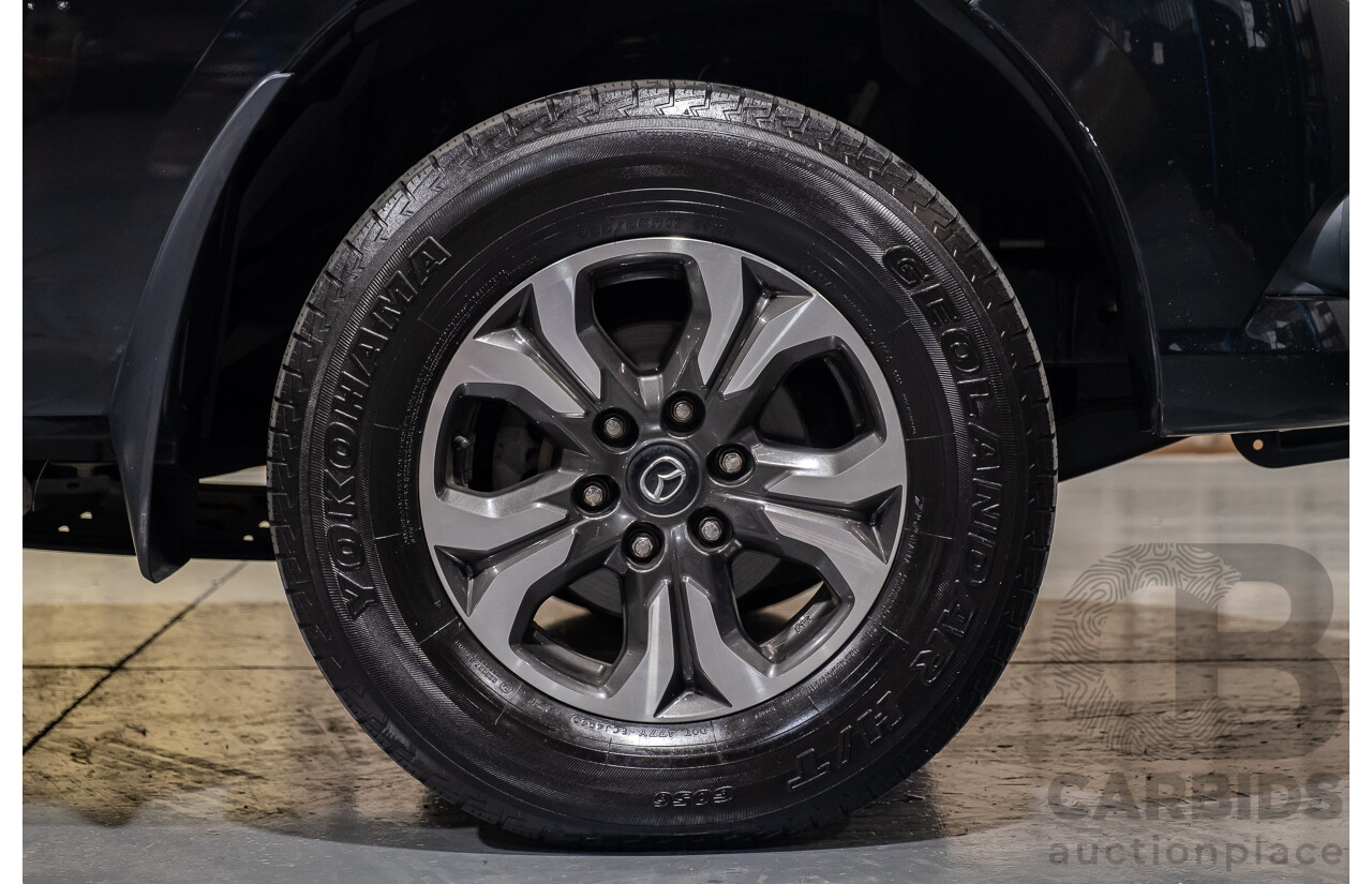 1/2017 Mazda BT-50 XTR (4x2) MY17 Dual Cab High Ride Utility Black 3.2L Turbo Diesel