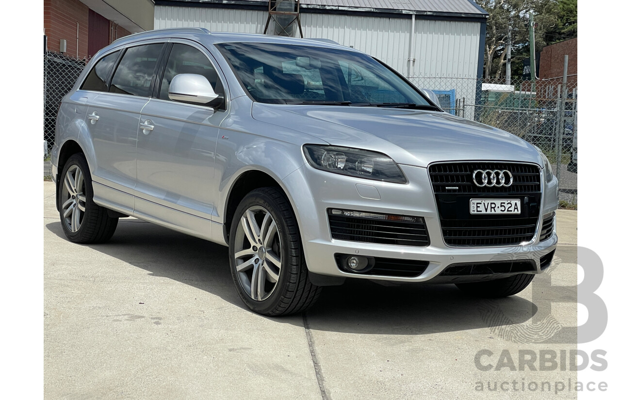 5/2007 Audi Q7 3.0 TDI Quattro MY07 UPGRADE 4d Wagon Silver 3.0L