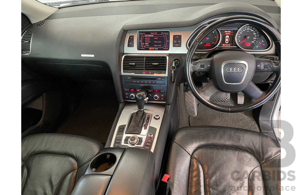 5/2007 Audi Q7 3.0 TDI Quattro MY07 UPGRADE 4d Wagon Silver 3.0L
