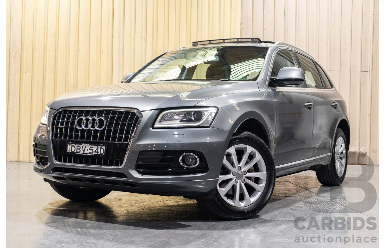 3/2016 Audi Q5 2.0 TFSI Quattro 8R MY16 4d Wagon Grey 2.0L Turbo