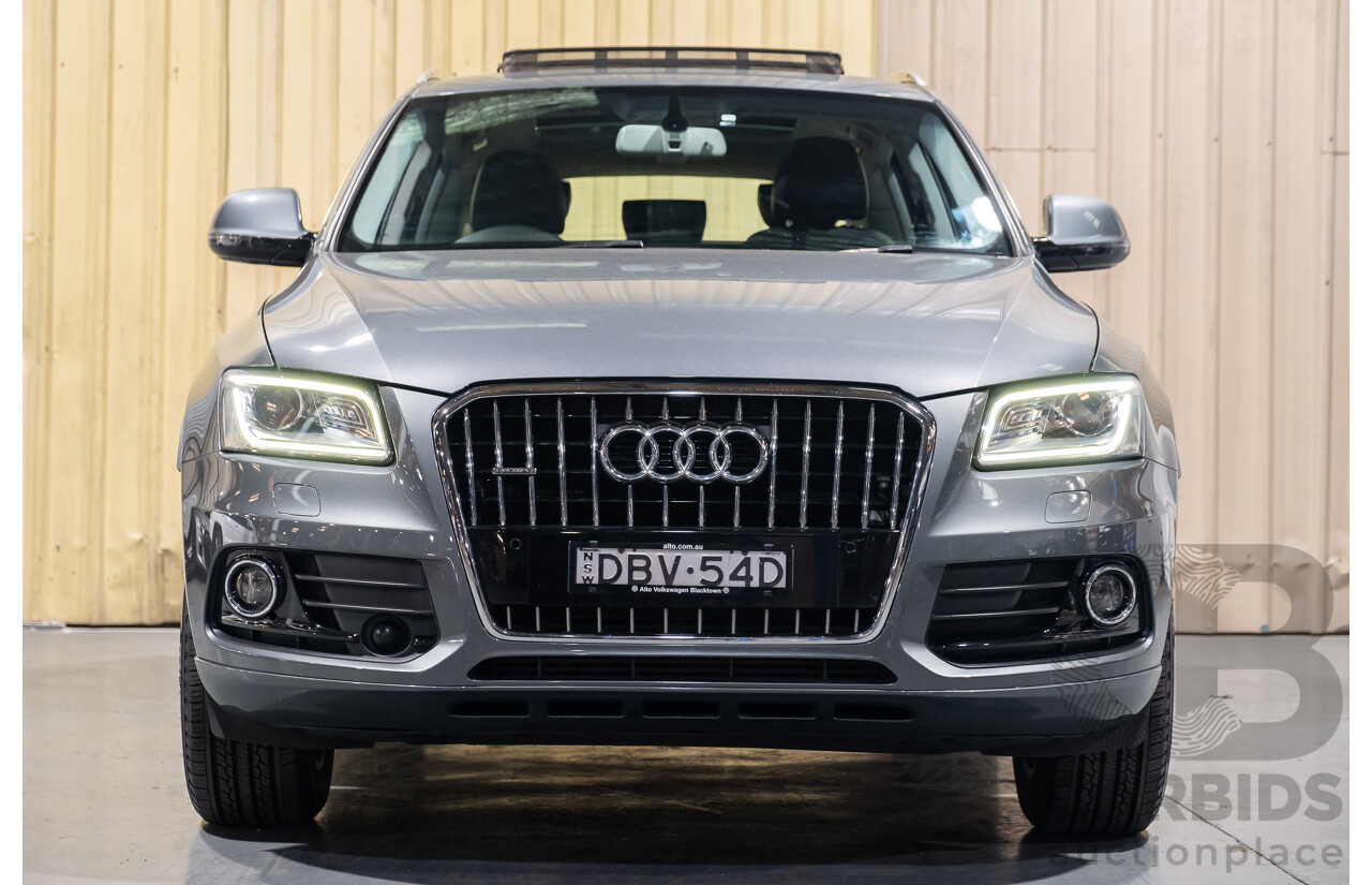 3/2016 Audi Q5 2.0 TFSI Quattro 8R MY16 4d Wagon Grey 2.0L Turbo