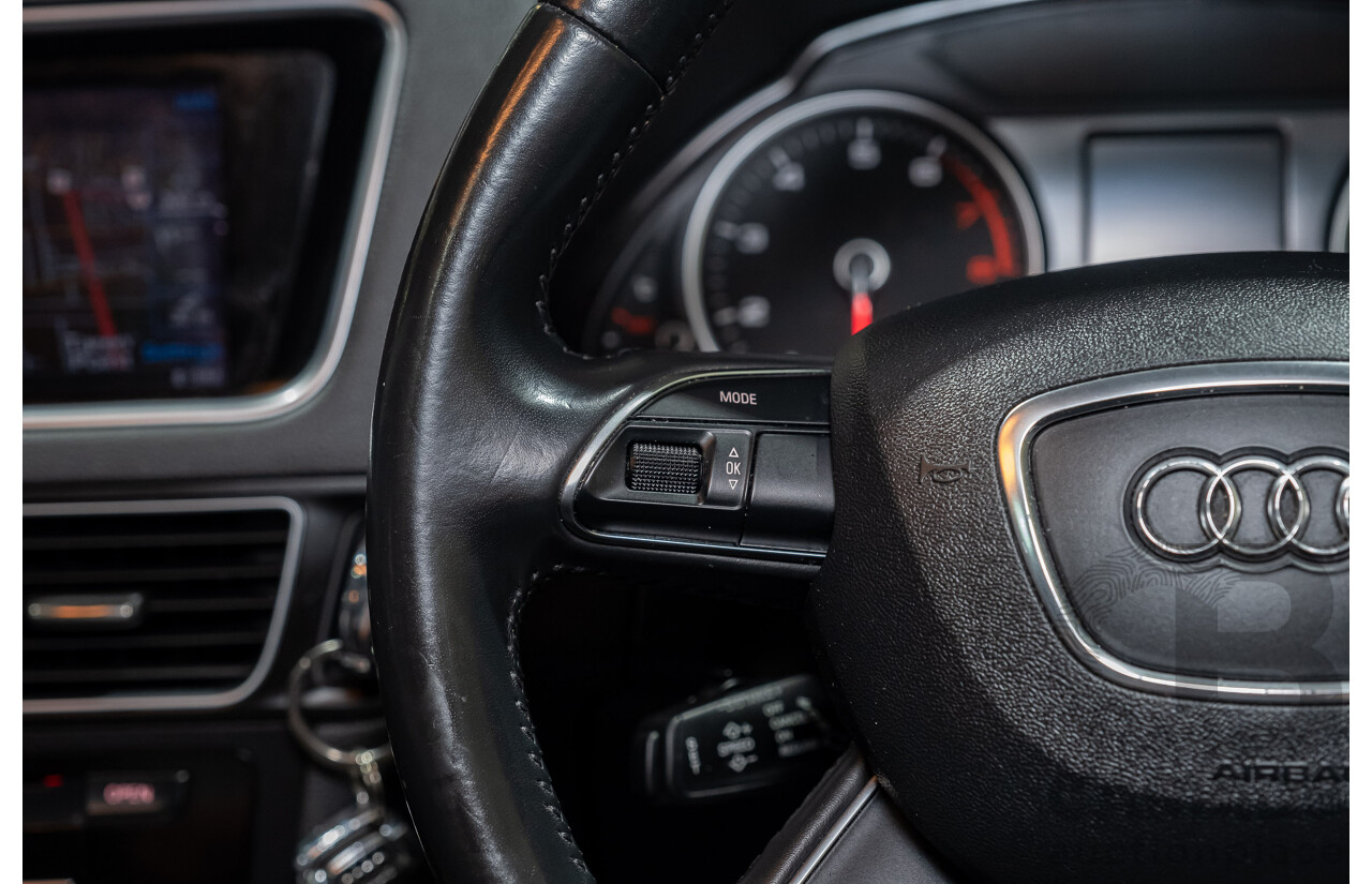 3/2016 Audi Q5 2.0 TFSI Quattro 8R MY16 4d Wagon Grey 2.0L Turbo