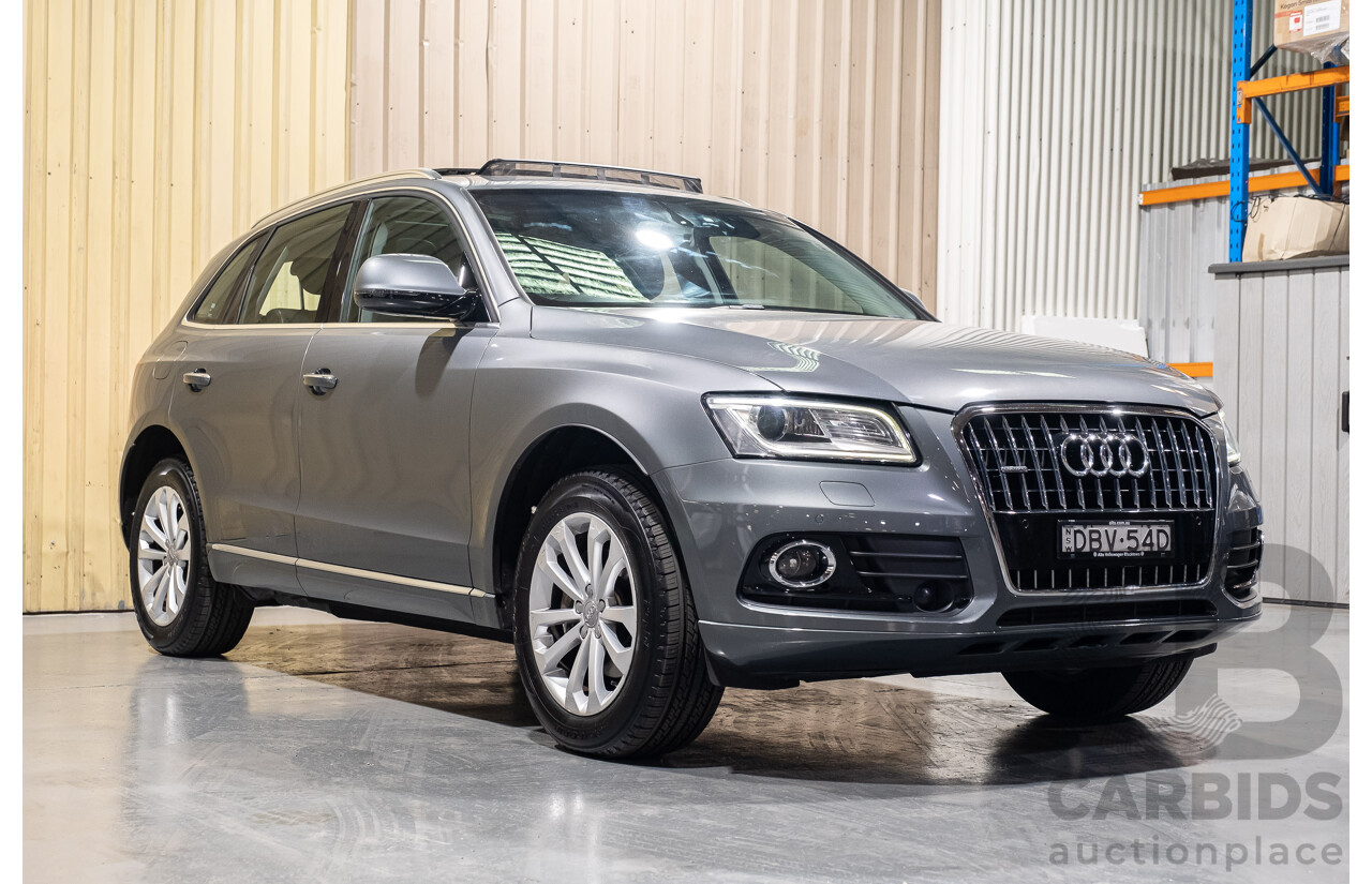 3/2016 Audi Q5 2.0 TFSI Quattro 8R MY16 4d Wagon Grey 2.0L Turbo