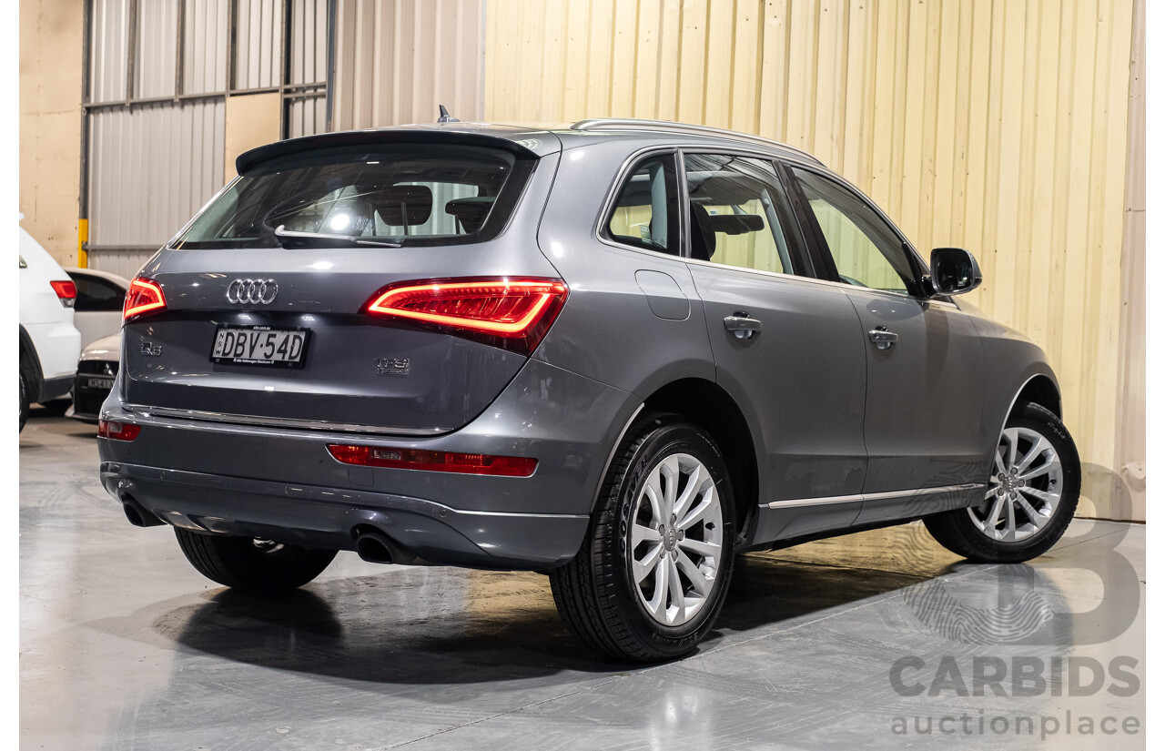 3/2016 Audi Q5 2.0 TFSI Quattro 8R MY16 4d Wagon Grey 2.0L Turbo