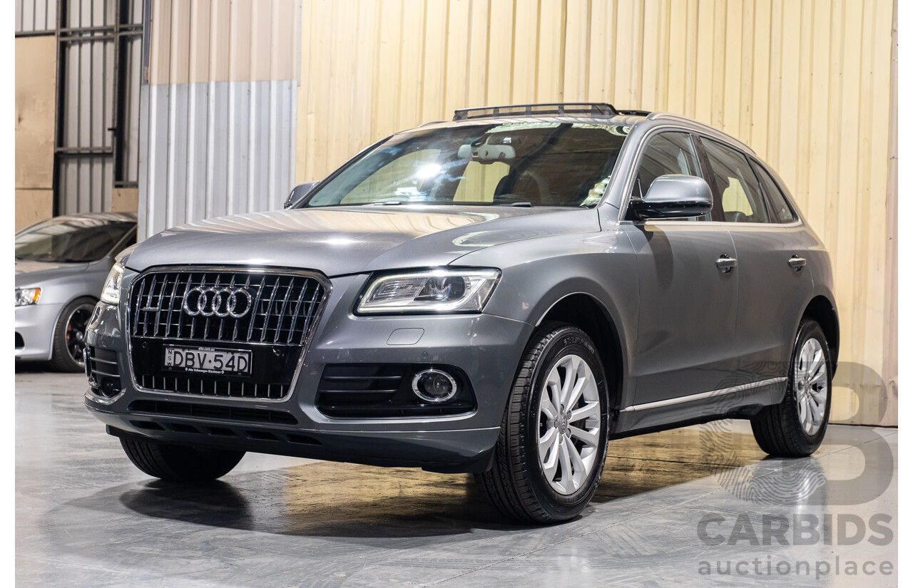 3/2016 Audi Q5 2.0 TFSI Quattro 8R MY16 4d Wagon Grey 2.0L Turbo