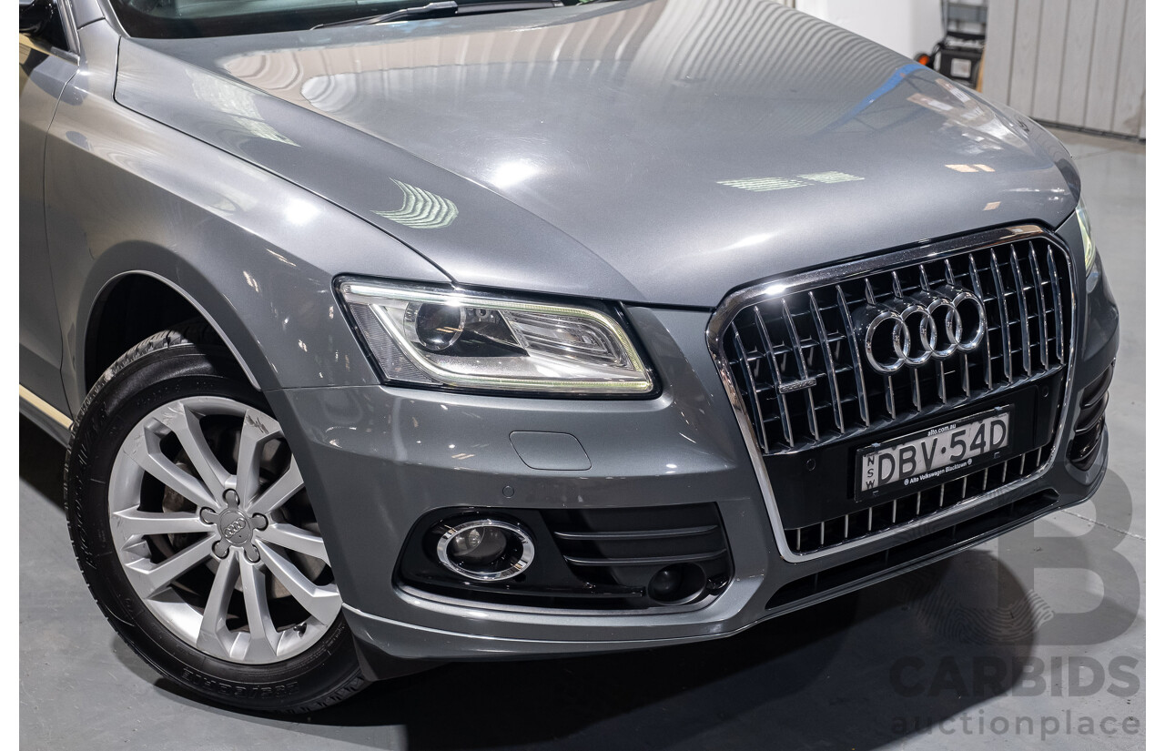 3/2016 Audi Q5 2.0 TFSI Quattro 8R MY16 4d Wagon Grey 2.0L Turbo
