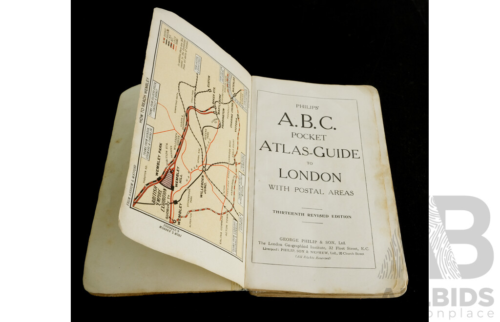 Two Vintage Pocket Guides to London