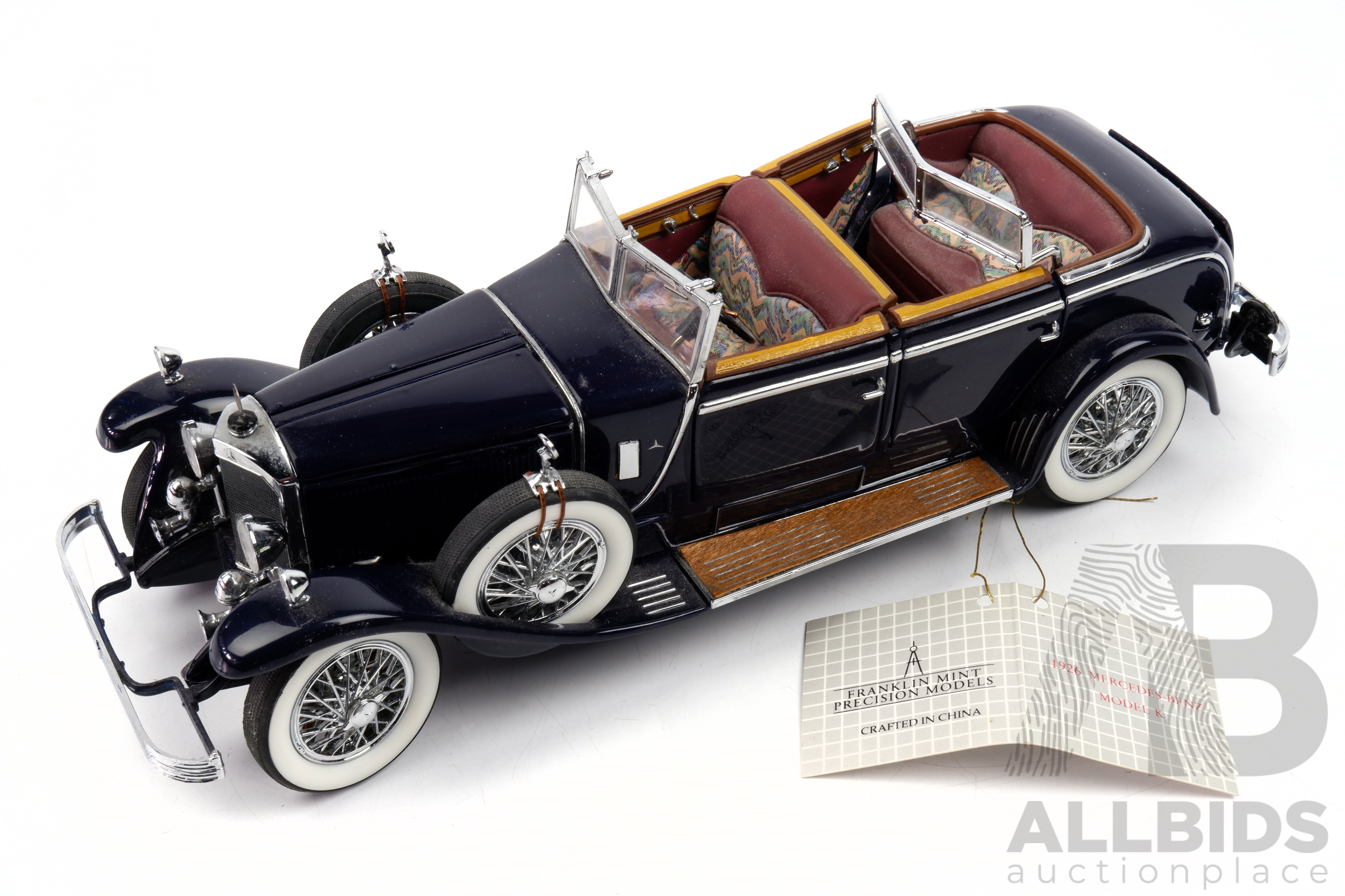 Franklin Mint 1:24 Diecast 1926 - Lot 1439145 | ALLBIDS
