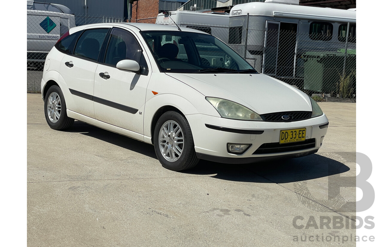 11/2003 Ford Focus LX LR 5d Hatchback White 1.8L