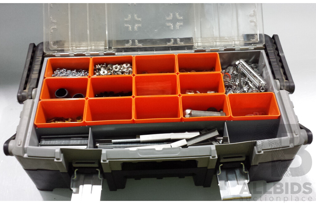 Tactix ToolBox with a Selection of Hardware