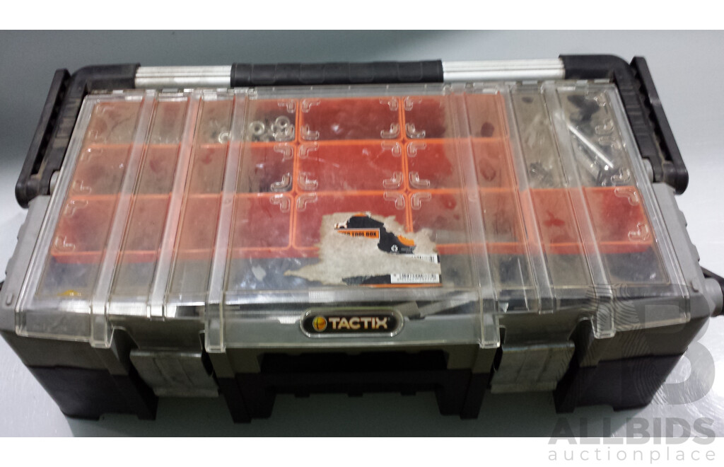 Tactix ToolBox with a Selection of Hardware