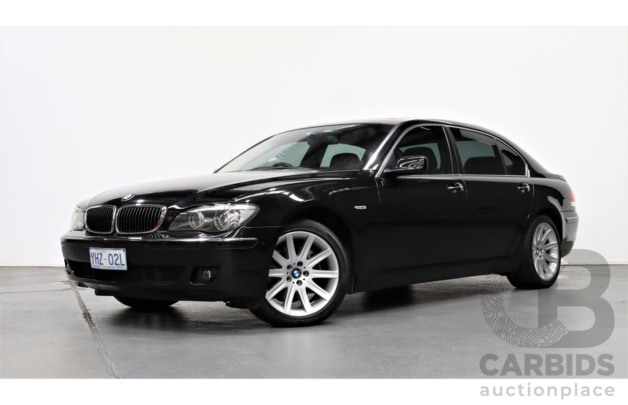 8/2007 BMW 740Li E65 UPGRADE 4d Sedan Black 4.0L V8