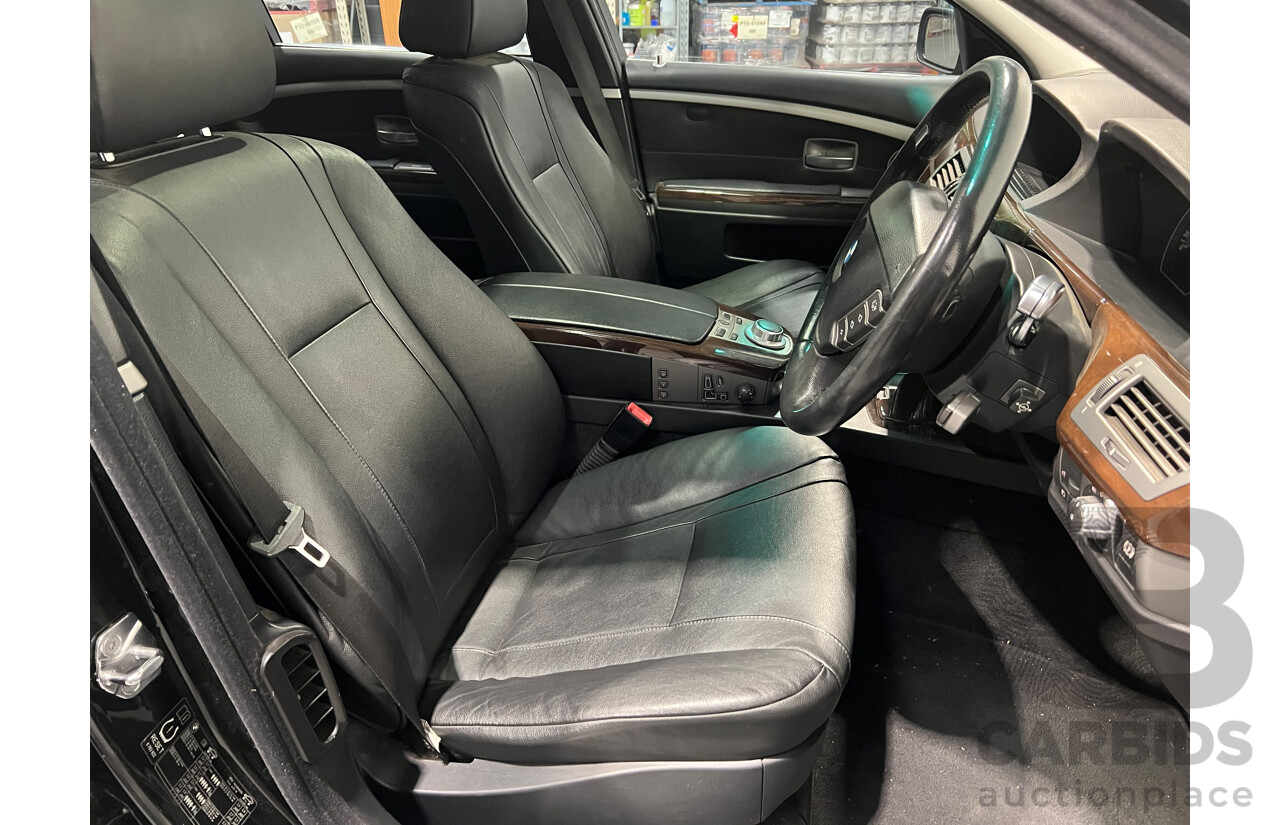 8/2007 BMW 740Li E65 UPGRADE 4d Sedan Black 4.0L V8