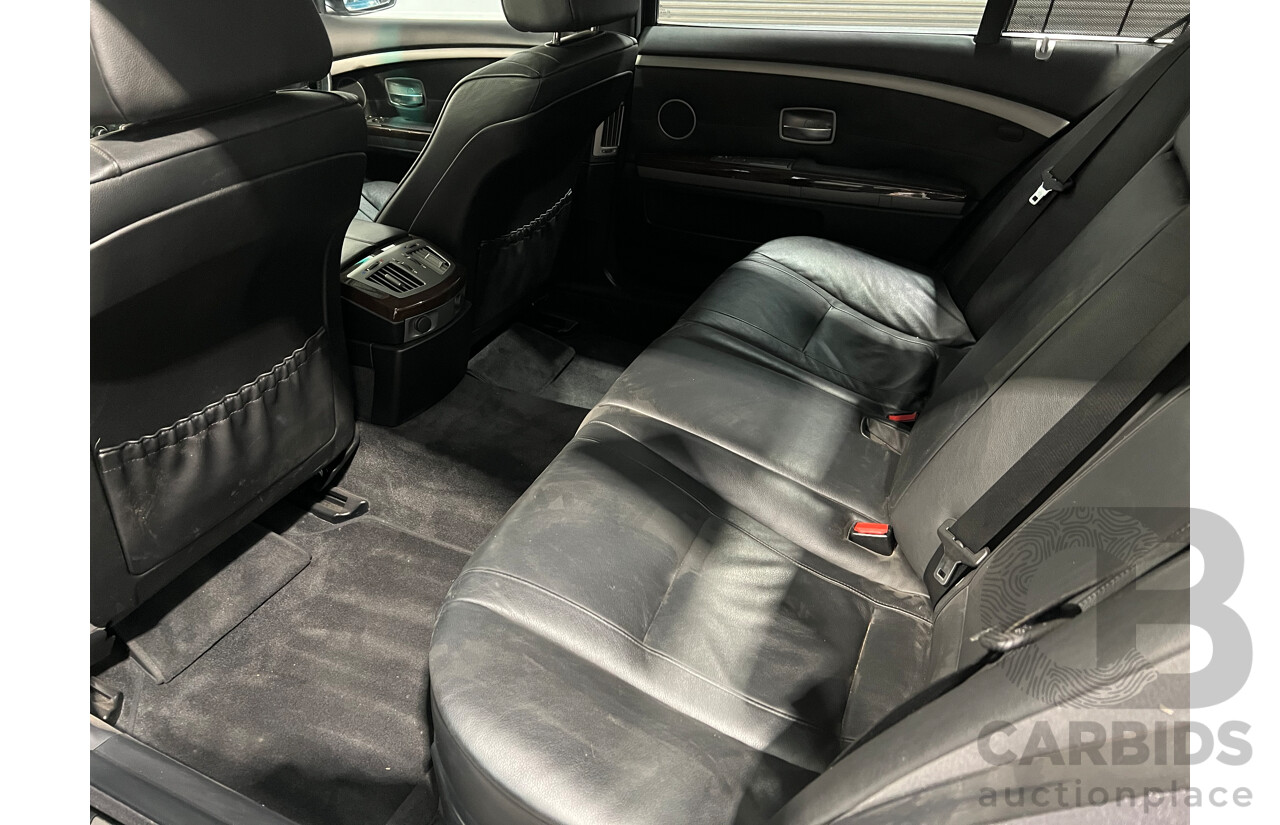8/2007 BMW 740Li E65 UPGRADE 4d Sedan Black 4.0L V8