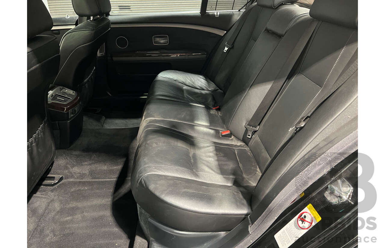 8/2007 BMW 740Li E65 UPGRADE 4d Sedan Black 4.0L V8
