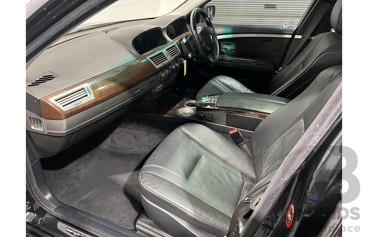 8/2007 BMW 740Li E65 UPGRADE 4d Sedan Black 4.0L V8