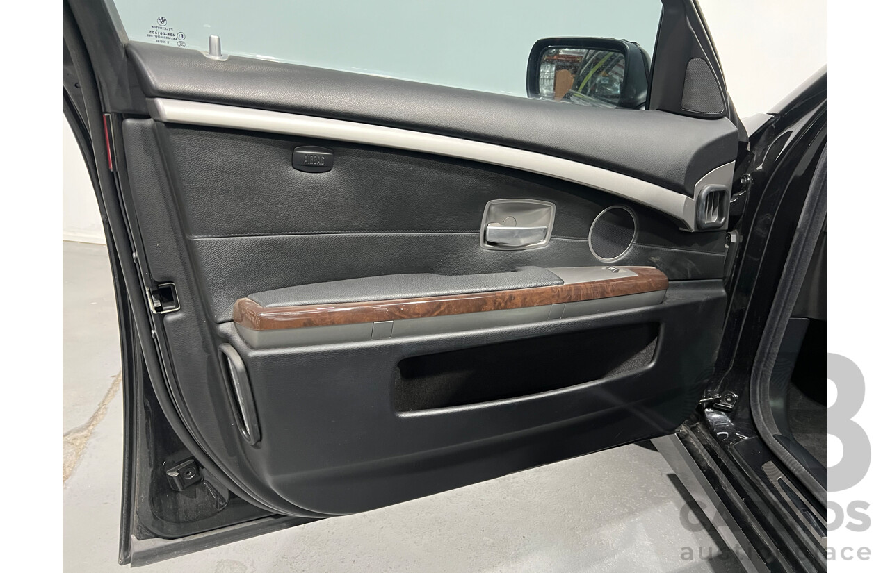8/2007 BMW 740Li E65 UPGRADE 4d Sedan Black 4.0L V8