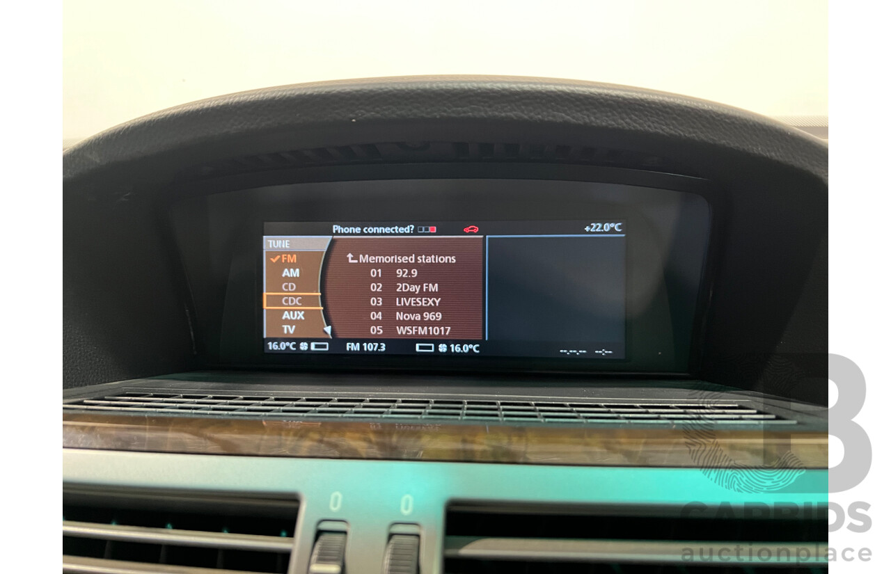 8/2007 BMW 740Li E65 UPGRADE 4d Sedan Black 4.0L V8