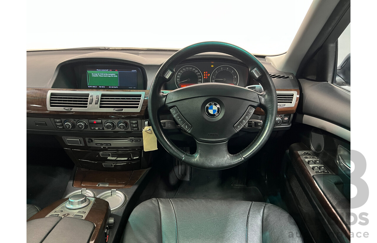 8/2007 BMW 740Li E65 UPGRADE 4d Sedan Black 4.0L V8