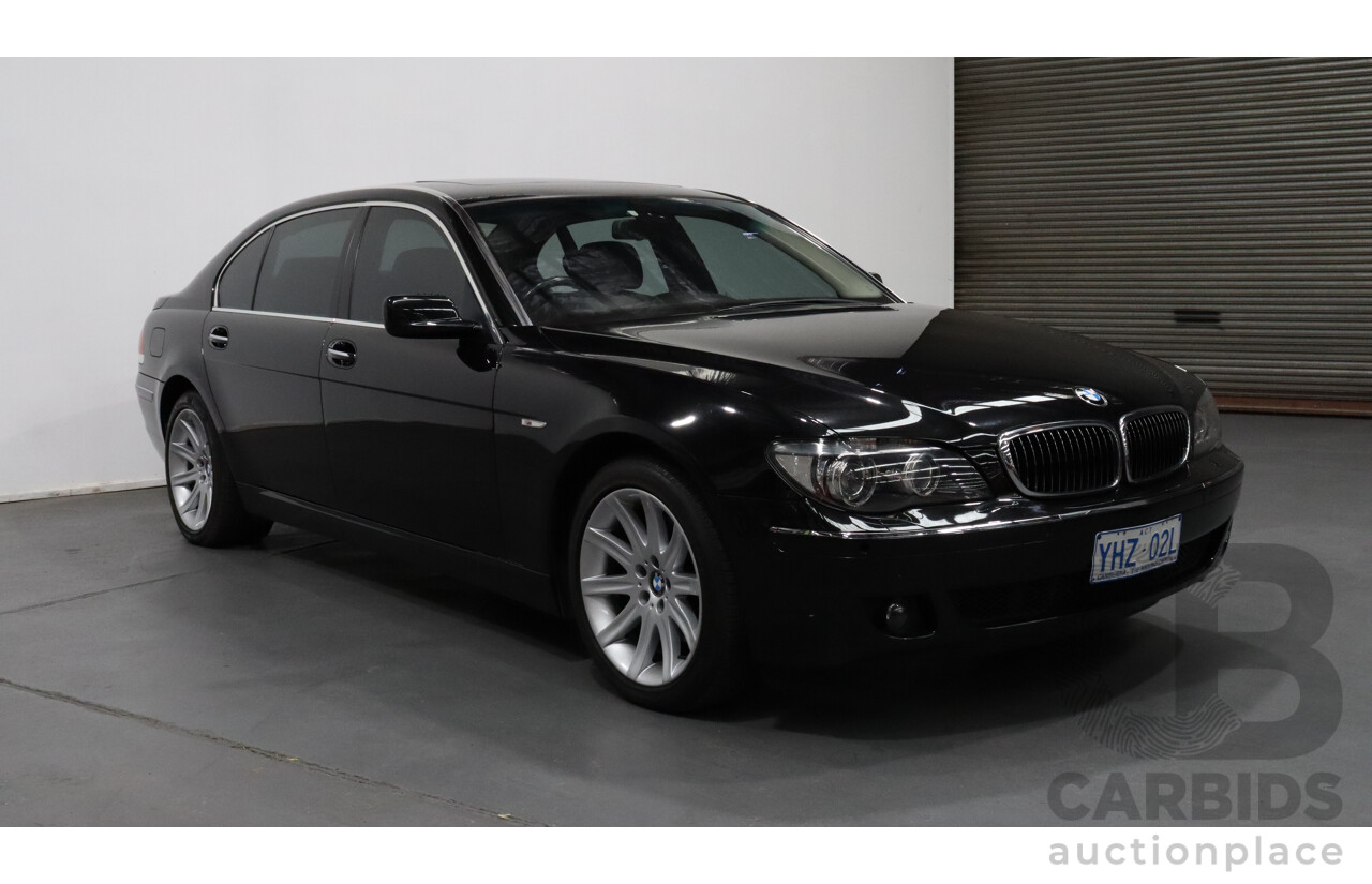 8/2007 BMW 740Li E65 UPGRADE 4d Sedan Black 4.0L V8
