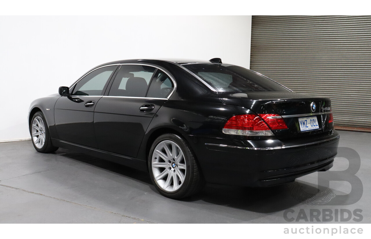 8/2007 BMW 740Li E65 UPGRADE 4d Sedan Black 4.0L V8