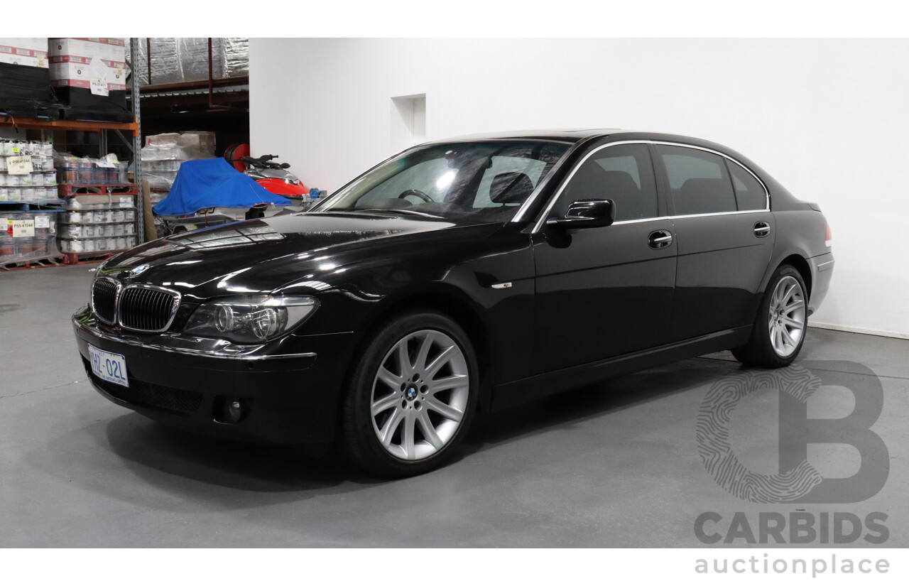 8/2007 BMW 740Li E65 UPGRADE 4d Sedan Black 4.0L V8
