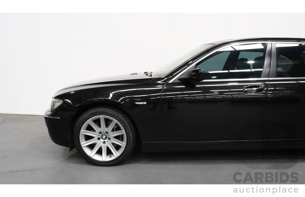 8/2007 BMW 740Li E65 UPGRADE 4d Sedan Black 4.0L V8