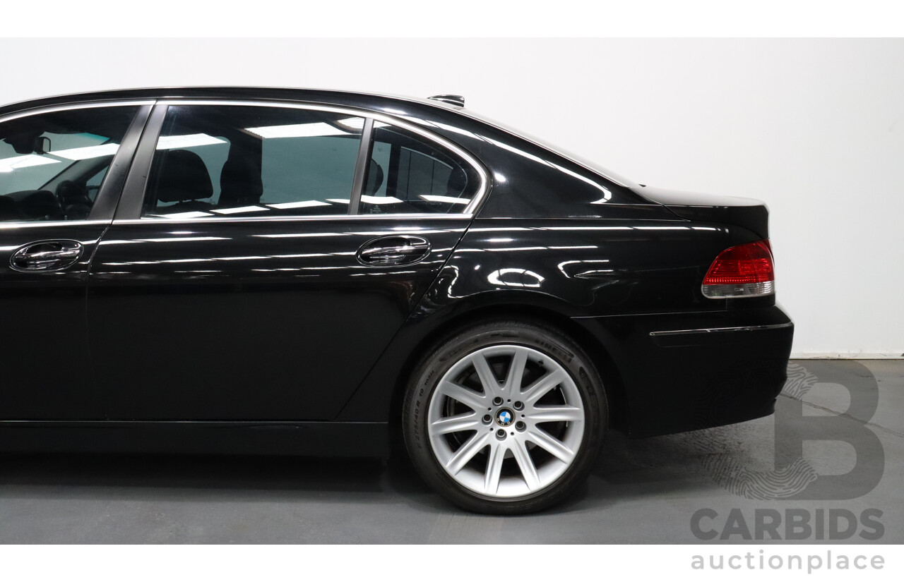 8/2007 BMW 740Li E65 UPGRADE 4d Sedan Black 4.0L V8