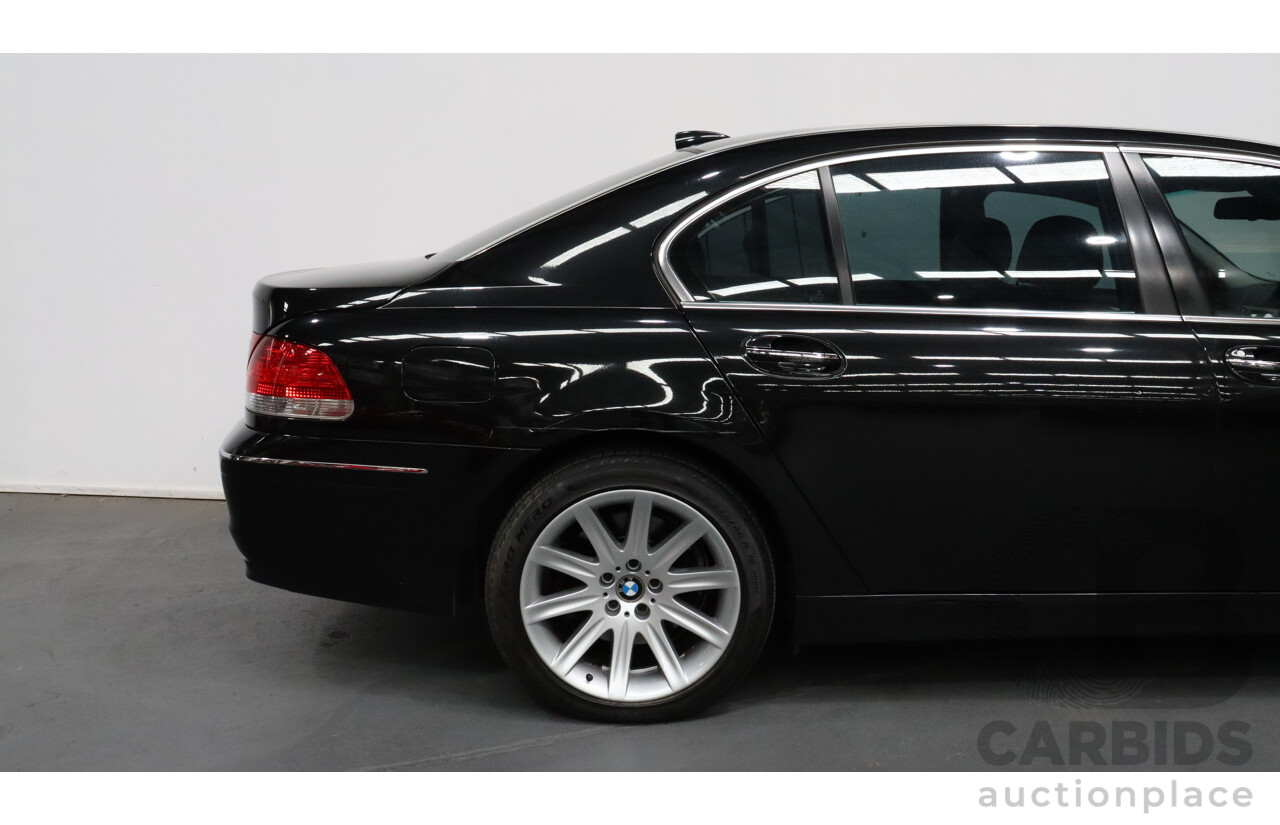 8/2007 BMW 740Li E65 UPGRADE 4d Sedan Black 4.0L V8