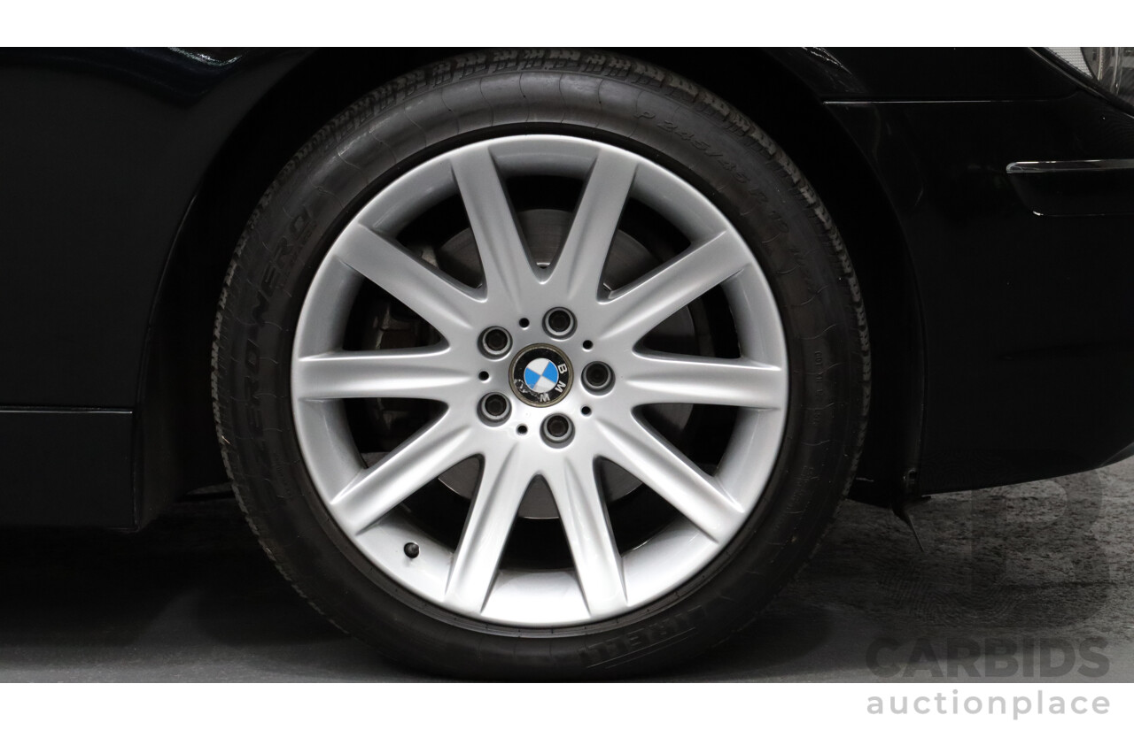 8/2007 BMW 740Li E65 UPGRADE 4d Sedan Black 4.0L V8