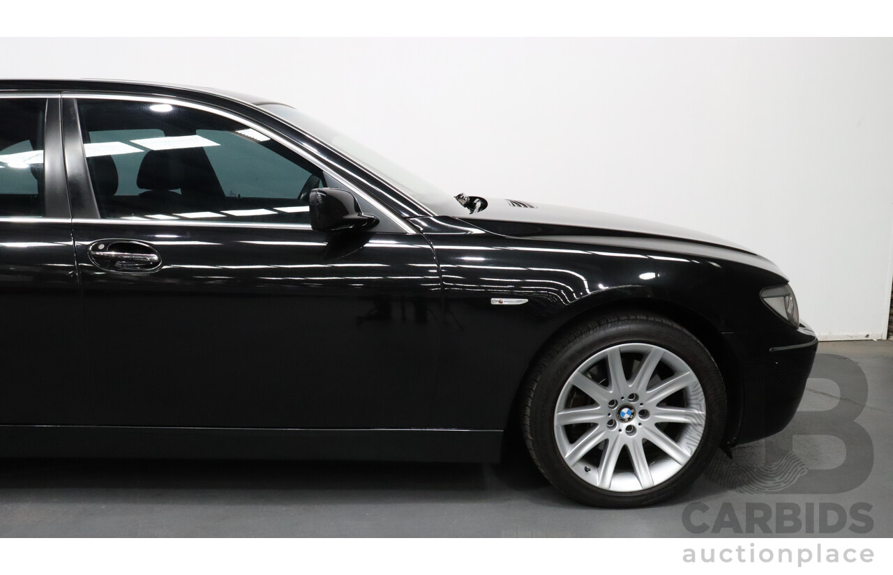8/2007 BMW 740Li E65 UPGRADE 4d Sedan Black 4.0L V8
