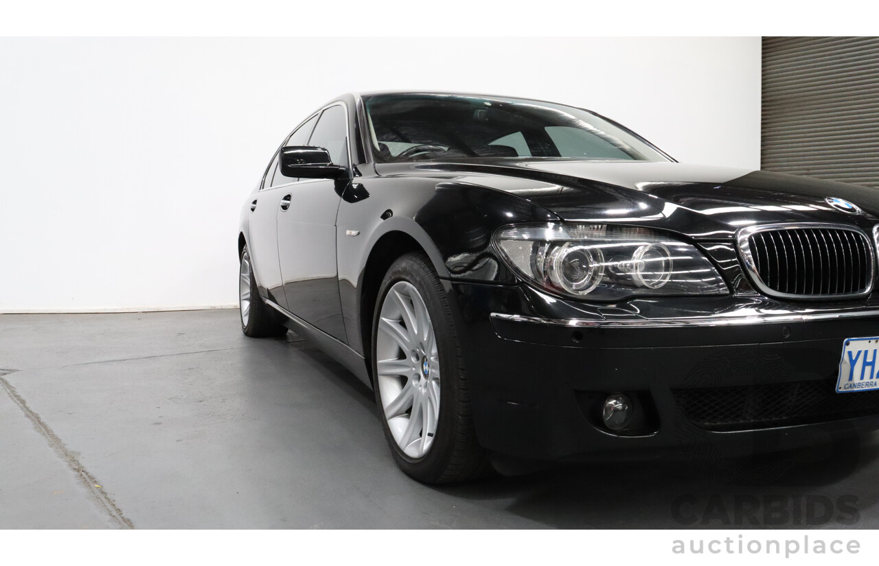8/2007 BMW 740Li E65 UPGRADE 4d Sedan Black 4.0L V8